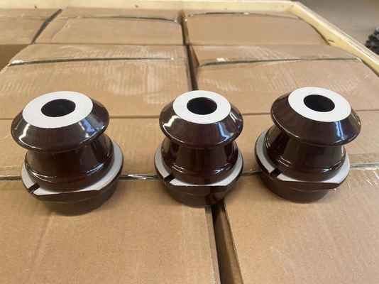 عایق بوش پرسلن ترانسفورماتور DT1-630 قهوه ای لعابدار OEM موجود