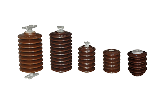 عایق های ایستاده چینی قهوه ای 14.4kV A30-4