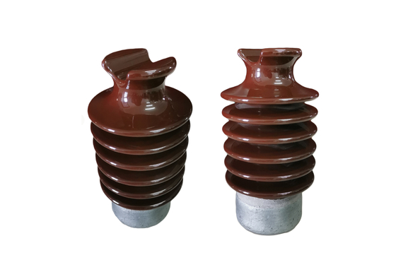 عایق های حرفه ای F Neck ANSI 57-2 305mm Line Post Porcelain مقره ها