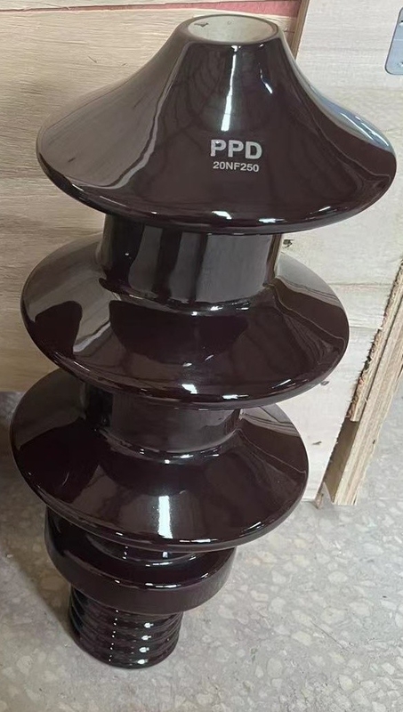 بوش چینی ترانسفورماتور لعابدار قهوه ای 20NF250 DIN 42531 OEM استاندارد
