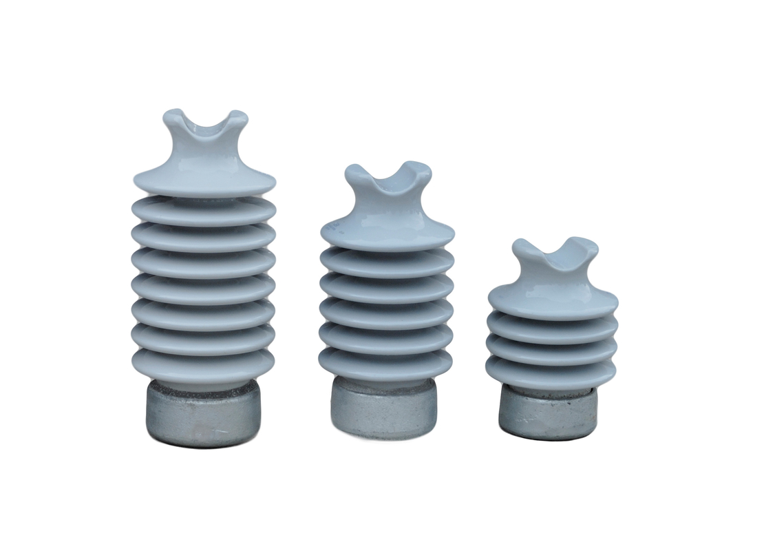 خاکستری روشن OEM ANSI 57-3 Porcelain Line Post عایق