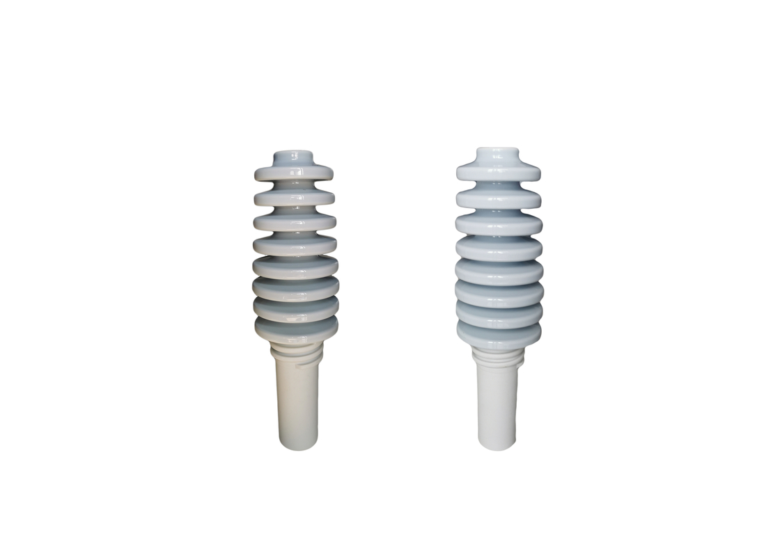 مقره های خط برق پرسلانی ANSI 25KV خاکستری روشن
