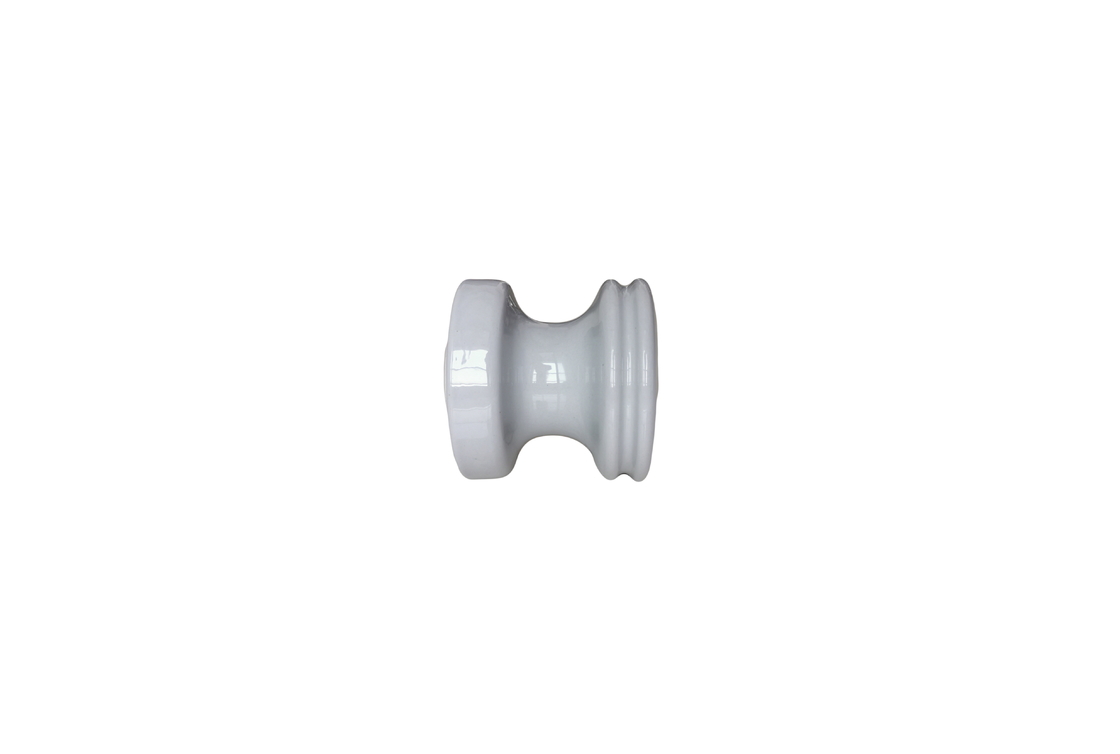 عایق های قرقره ای خاکستری روشن 18kN ANSI C29.3