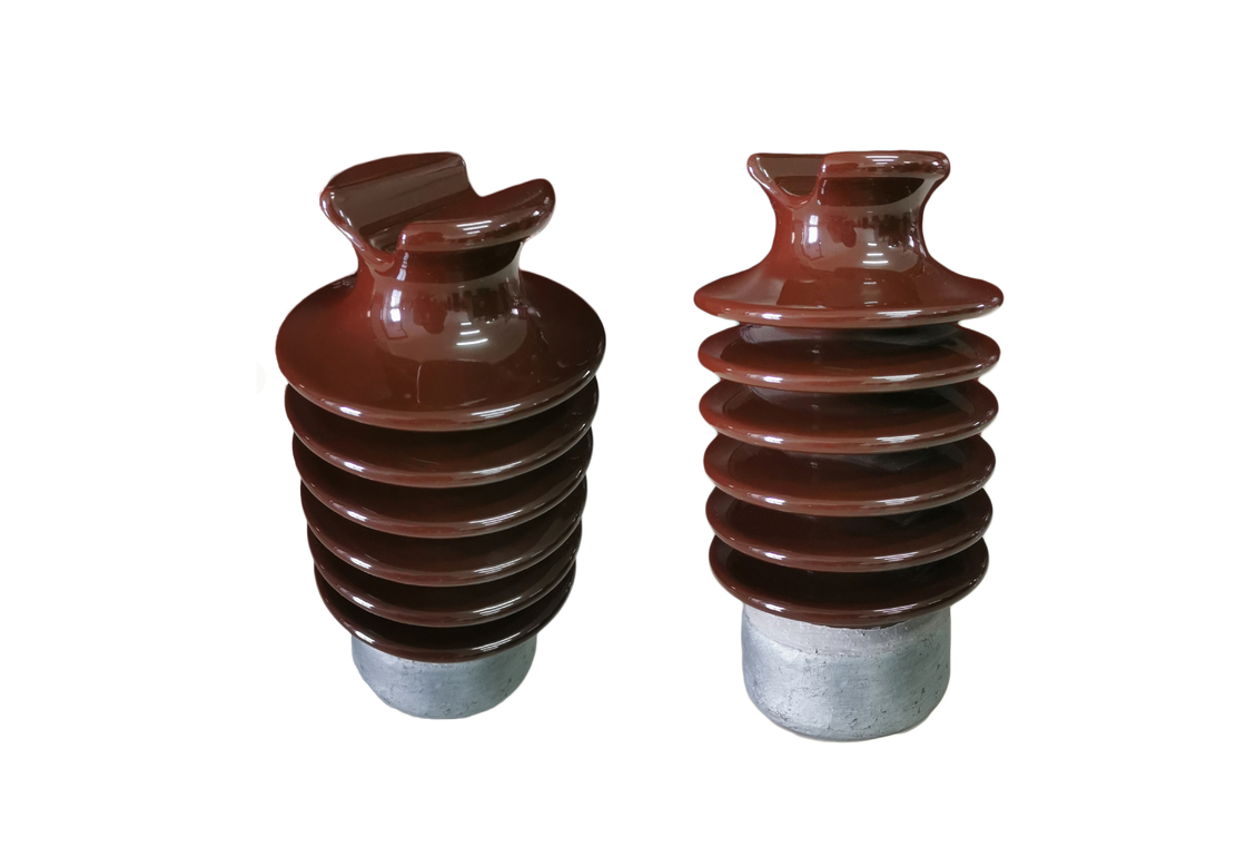 عایق های حرفه ای F Neck ANSI 57-2 305mm Line Post Porcelain مقره ها