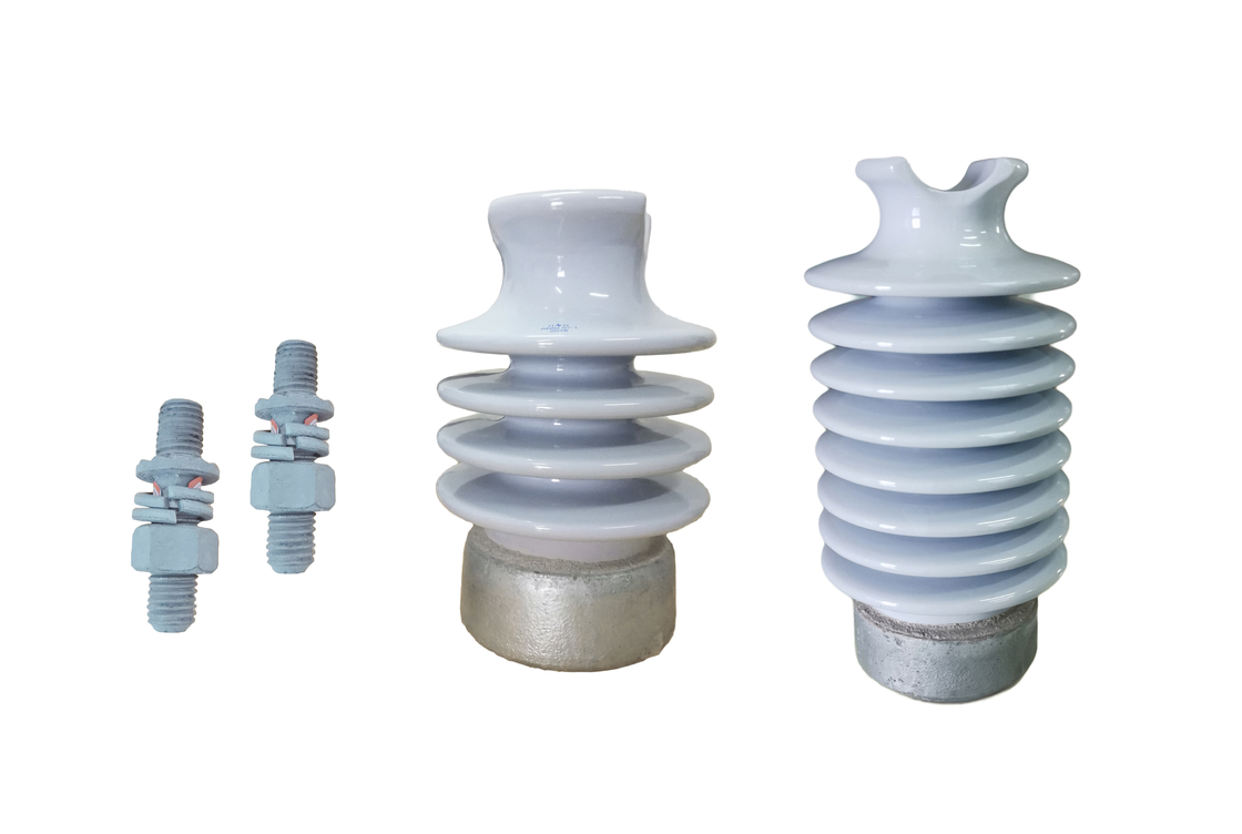 F Neck ANSI 57-1 12.5kN Porcelain C-120 Line Post مقره ها