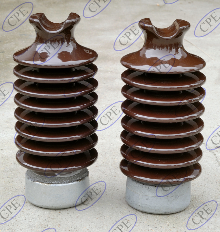 مقره های عایق قطب نیرو ولتاژ پرسلن ANSI 57-5L
