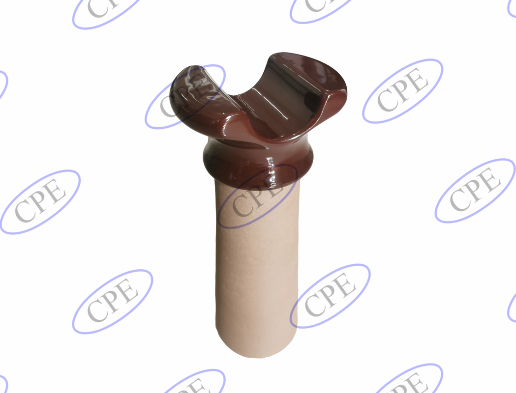 عایق خط برق 11KV Porcelain C-120 بدون بدنه لعاب