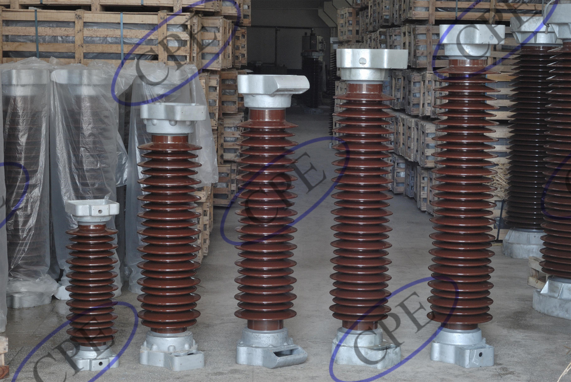 عایق دستگیر رعد و برق چینی 42KV برای خط انتقال