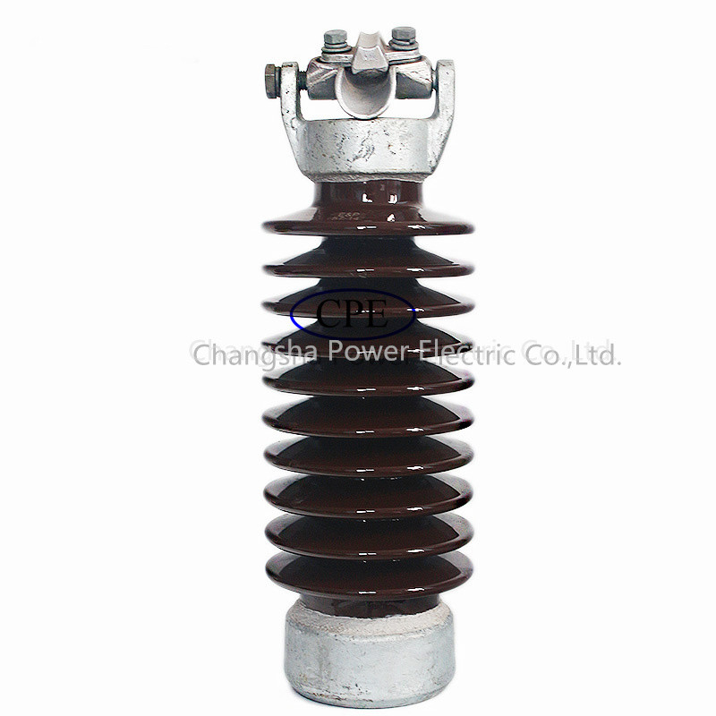 ولتاژ بالا سرامیک پرسلن خط عایق ANSI 57-14 OEM