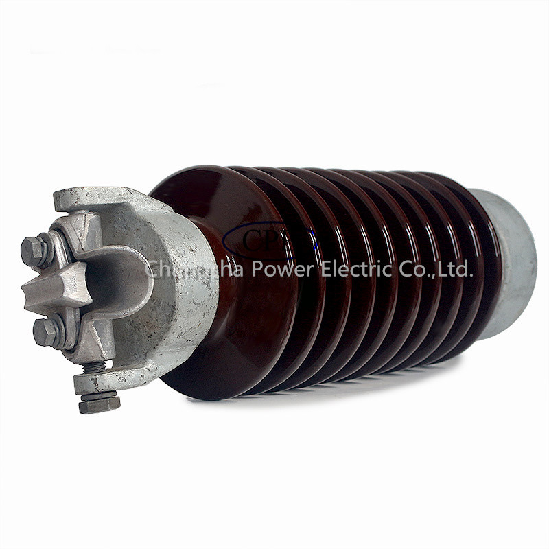 ولتاژ بالا سرامیک پرسلن خط عایق ANSI 57-14 OEM