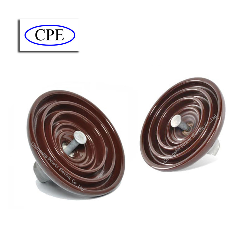 عایق نوع دیسک چینی ANSI 52-1 44kN