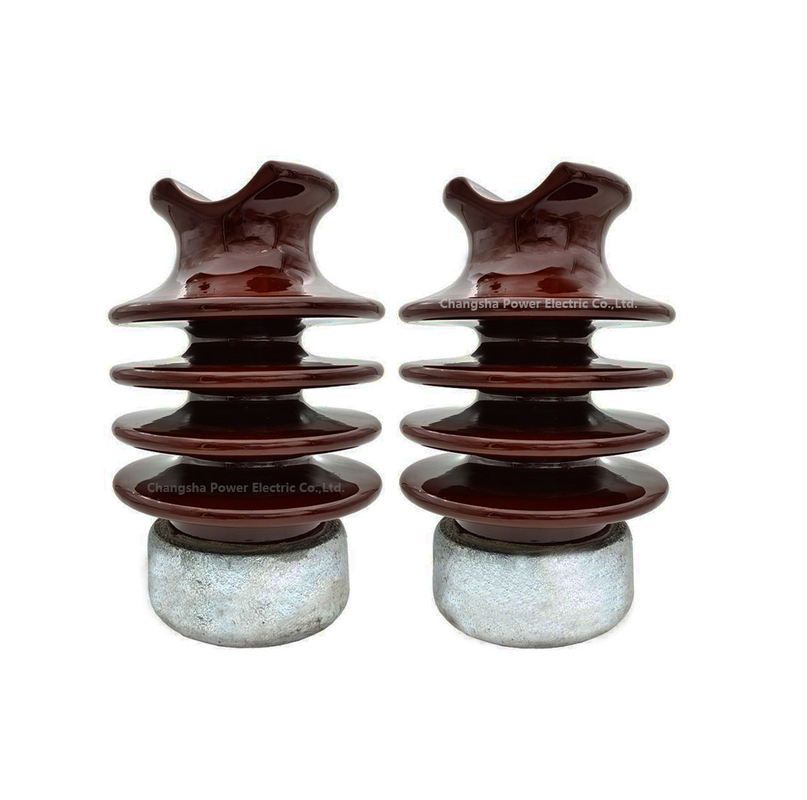 عایق پستی خط پست سرامیک چینی ANSI 57 Series 33kv