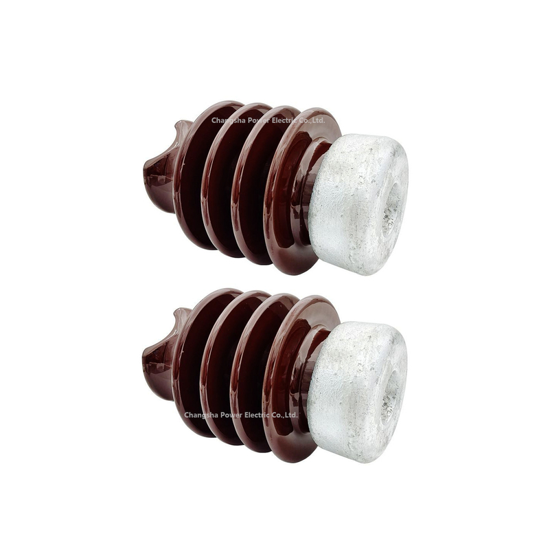 عایق پستی خط پست سرامیک چینی ANSI 57 Series 33kv