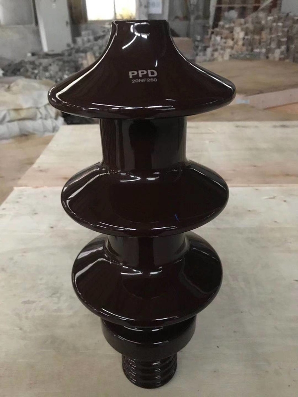 بوش چینی قهوه ای 20NF250 برای ترانسفورماتور توزیع نوع روغن