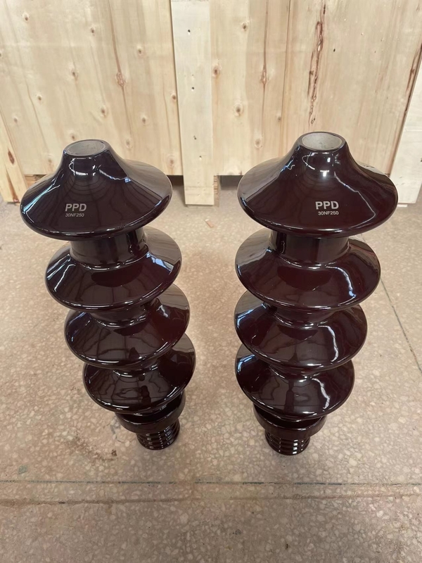OEM DIN 30NF250 ترانسفورماتور بوش چینی با لعاب قهوه ای روشن