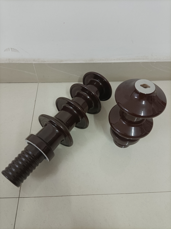 DIN 30NF250 ترانسفورماتور چینی بوش لعاب قهوه ای 485 میلی متر ارتفاع