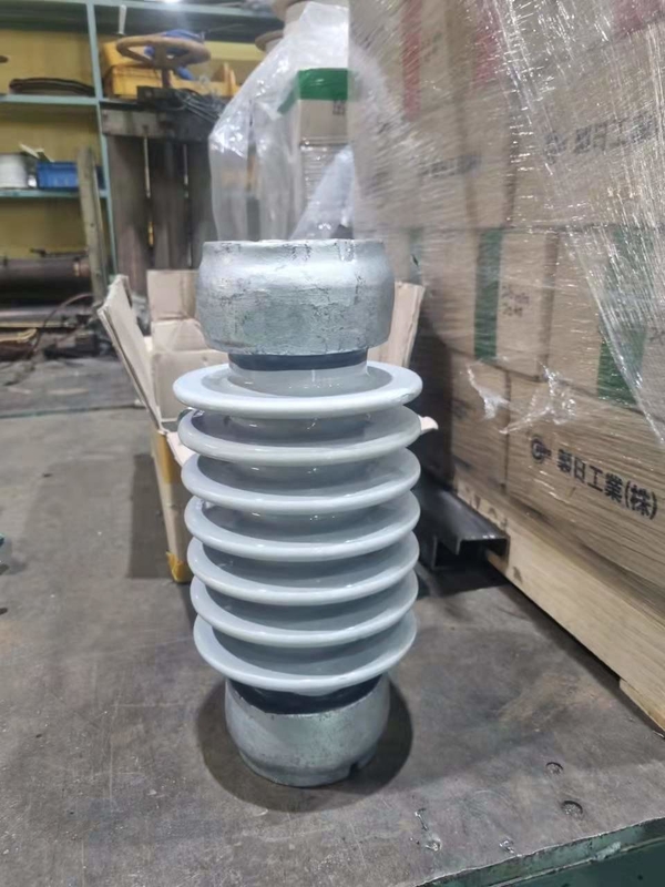عایق چینی پست برقی لعاب خاکستری 8.9kN ANSI TR-208 OEM